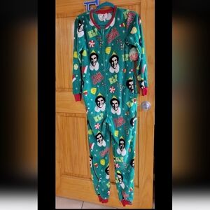 Elf Themed Green Kids One Piece